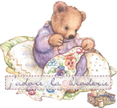 BRODERIE AU POINT DE CROIX