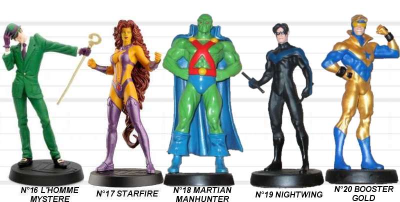 Retrouvez les plus belles figurines des univers Marvel et DC Comics