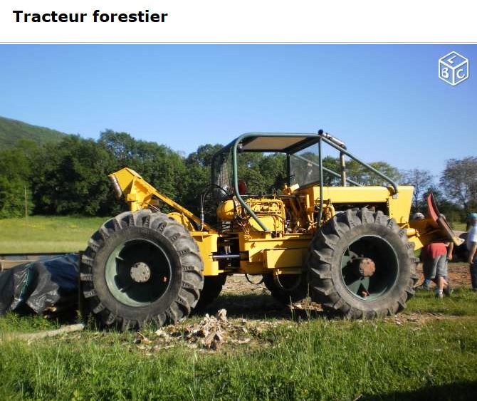 tracteur forestier agrip 5000