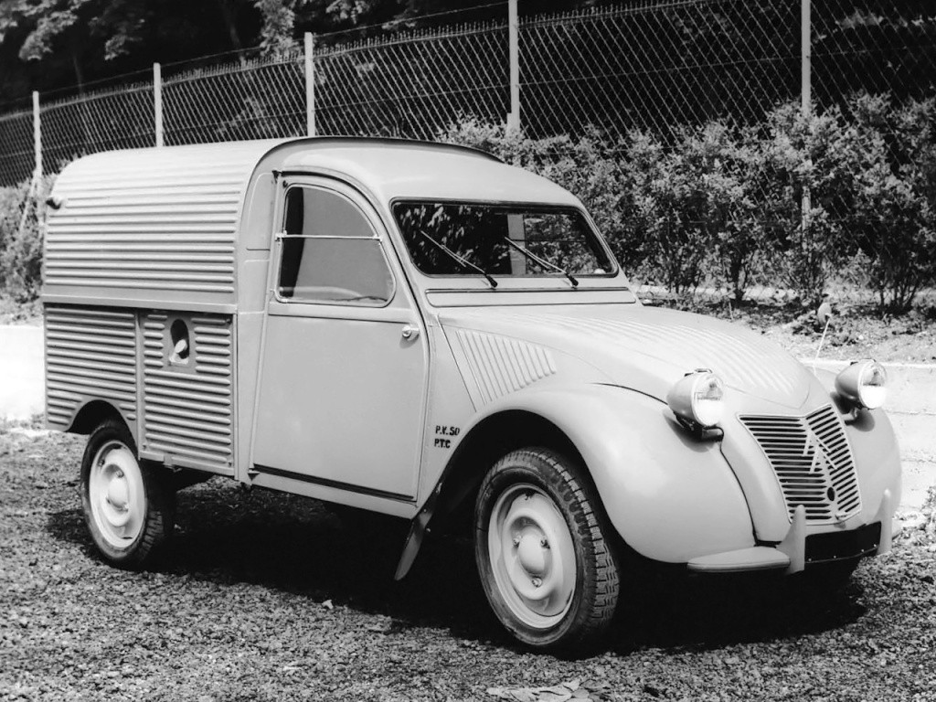 2cv camionnette 1956