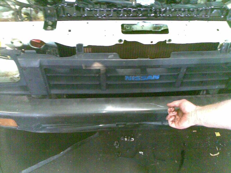 Nissan hardbody front bumper conversion #9