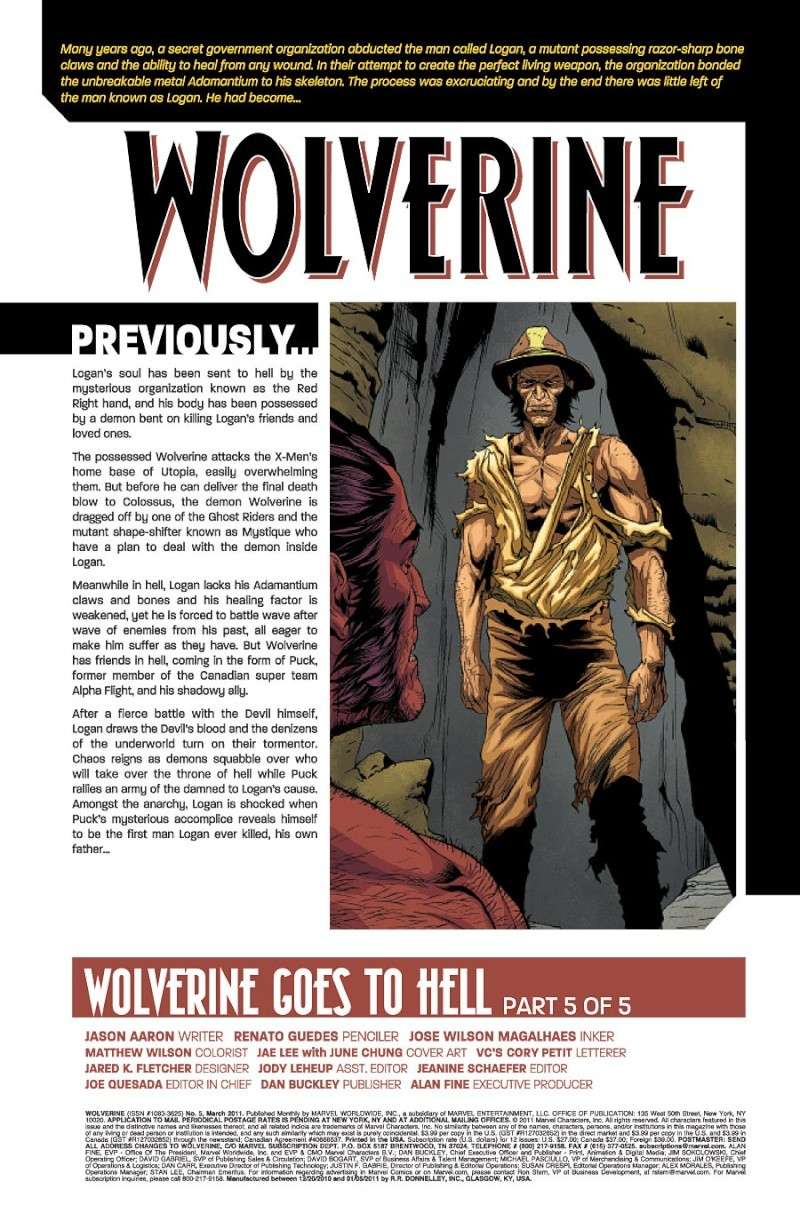Wolverine Vol 4 1 Marvel Database FANDOM powered by Wikia