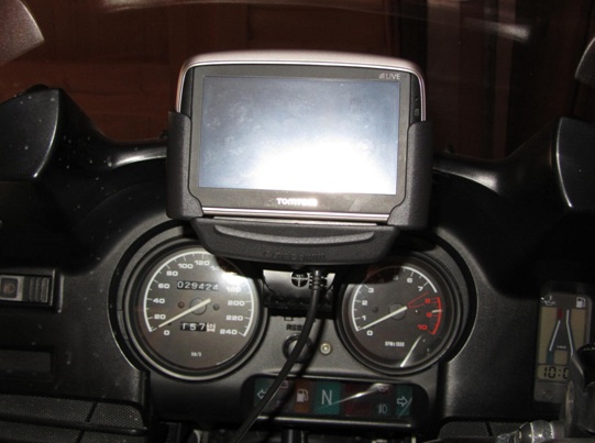 Fixation gps bmw r1150rt #7