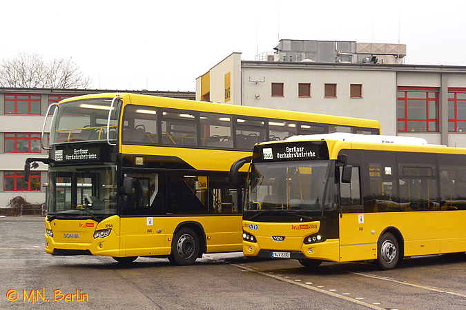 Mythos Berlin Doppeldecker DE Büssing Bus Berlin BVG Omnibus H0 å-Copy 
