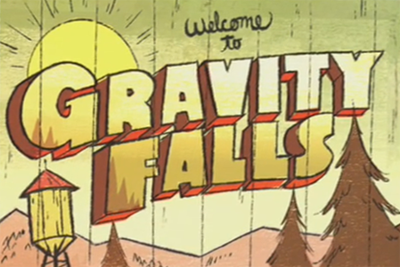 gravity falls logo font