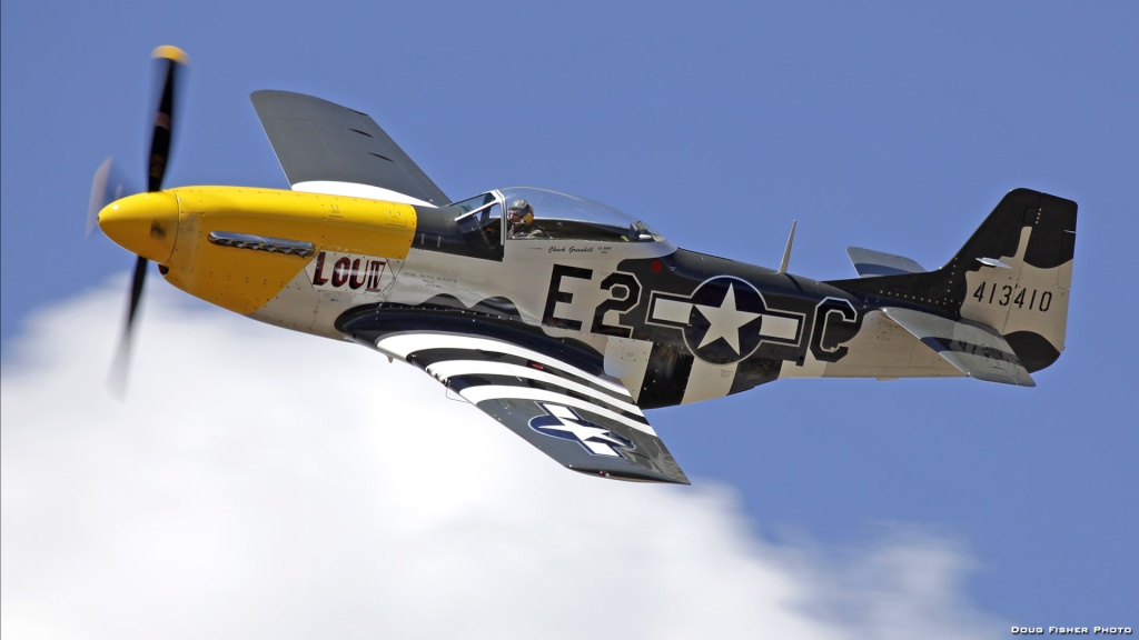 mustang p-51D heller LOU IV 