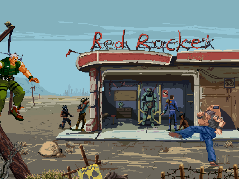 Red Rocket Fallout 4 Stage 1 1 1 0 Releases Mugen Free For All